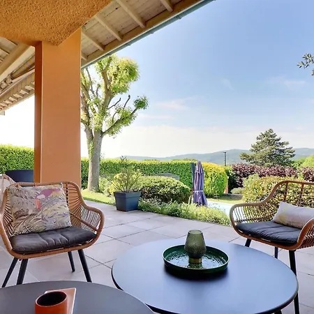 Palmera - Maison Dexception Avec Piscine Et Vue Panoramique Hébergement de vacances Montanay