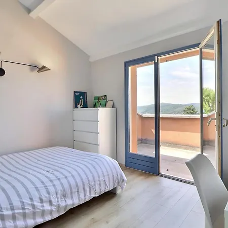 Palmera - Maison Dexception Avec Piscine Et Vue Panoramique * Montanay
